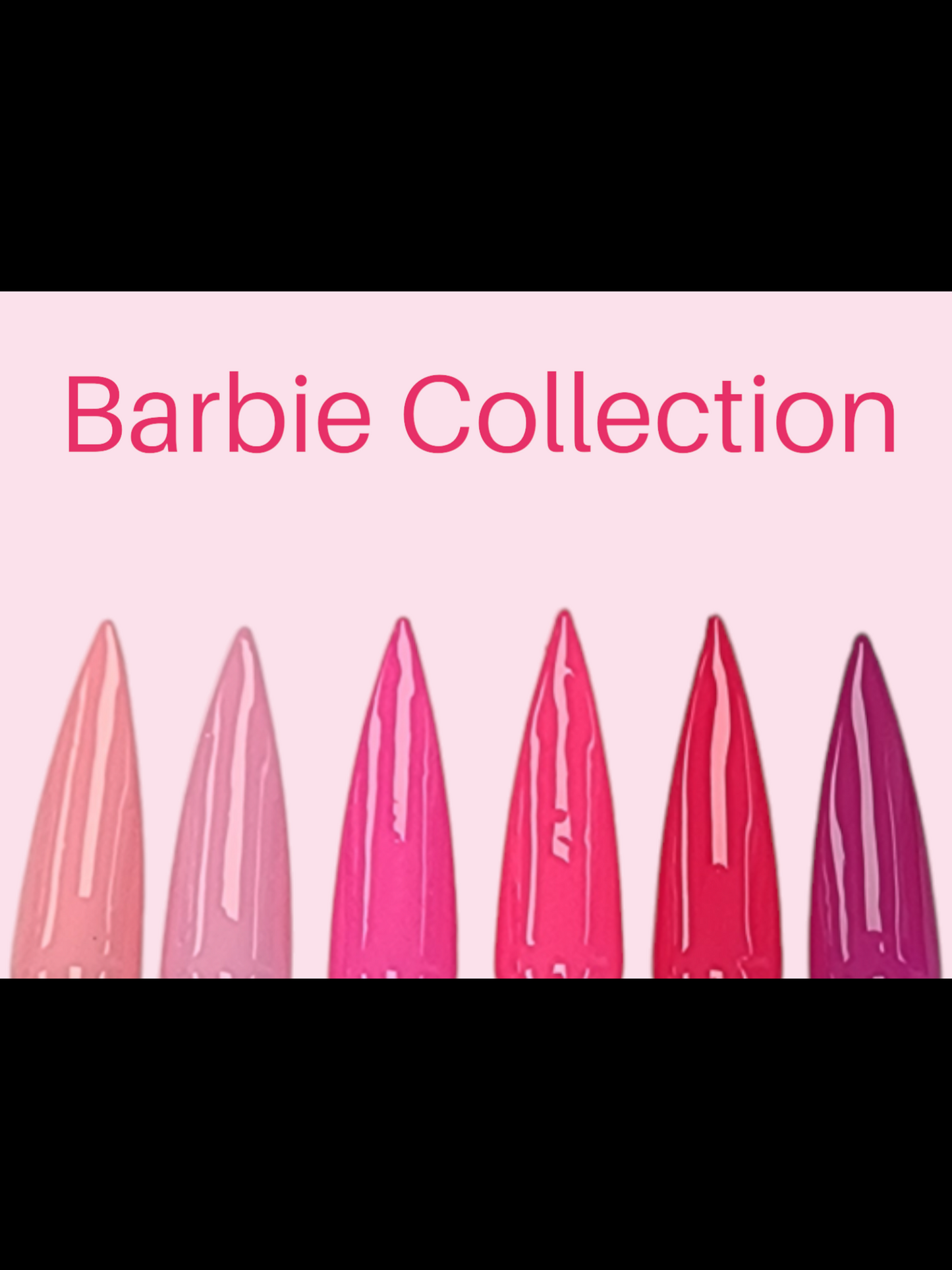 Vernis UV/LED Gel Polish No 56 - No 61 Barbie Collection